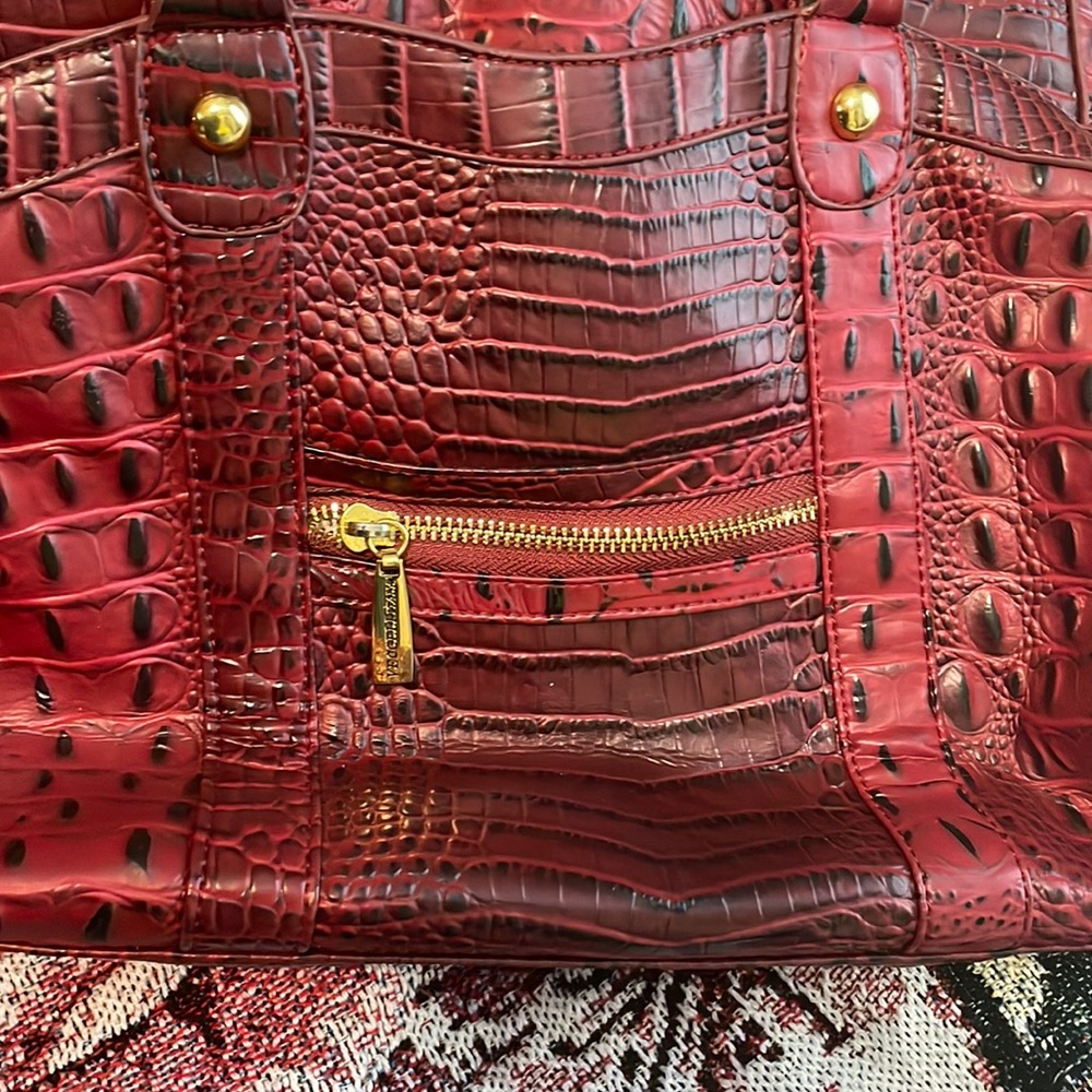 Red/Burgundy Vecceli Italy Bag